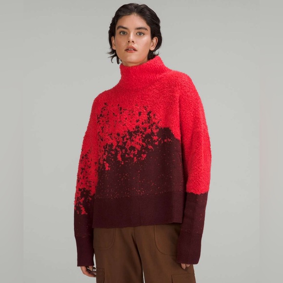 lululemon athletica Sweaters - Lululemon Chunky Oversized Ombre Sweater